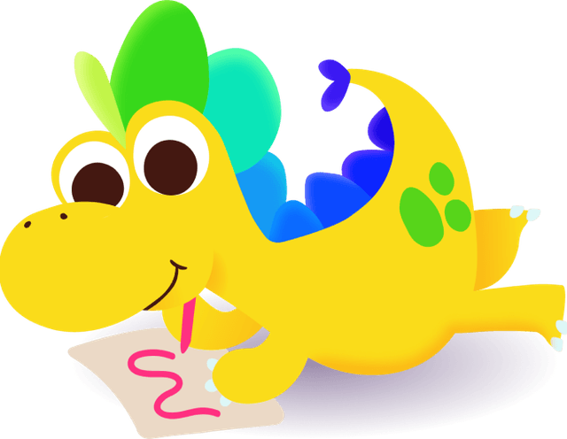 Illustration of Hellosaurus drawing